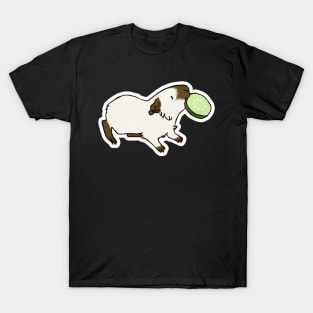 Cucumber-hoarding Californian Guinea Pig T-Shirt